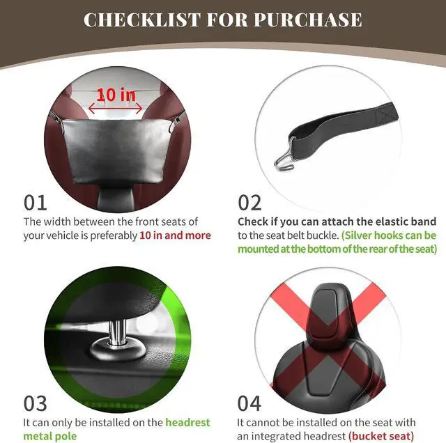 Alt view image 6 of 7 - Premium Purse Holder for Car 1 Compartment Midsize Front Seat Storage Barrier Elegant Faux Leather & artificial Fur Car Handbag Holder Automotive Consoles & Organizers