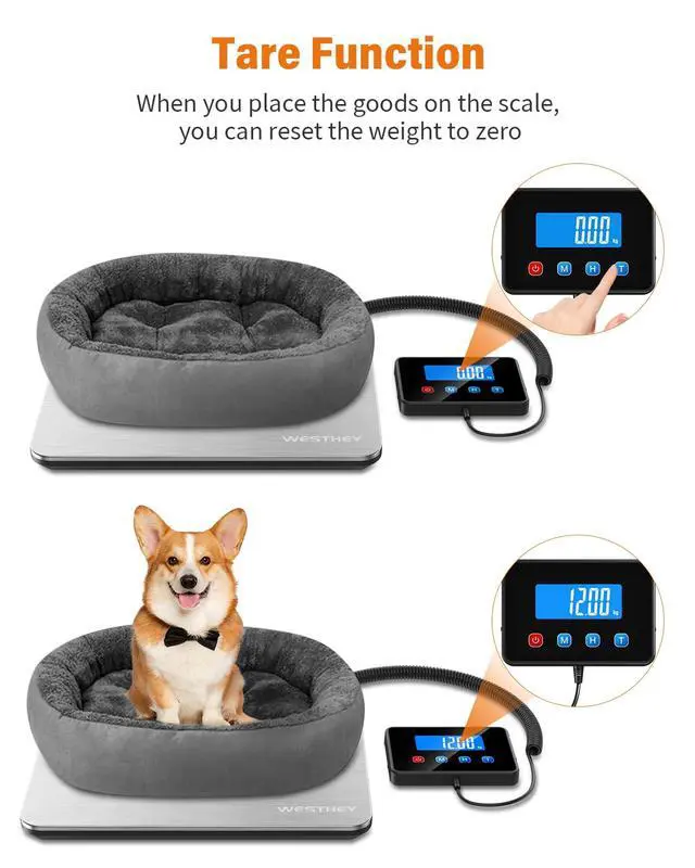 Alt view image 6 of 7 - Shipping Scale, 0.5oz-440lb Digital Postal Scale for Packages | High Accuracy for Packages, Mail, Luggage, Pet, Food, Warehouse and Home Use