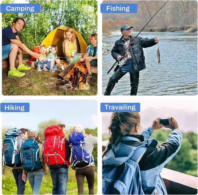 Alt view image 7 of 7 - 4/12/24/50 Pcs Paracord Keychain Bulk 550 Rope Lanyard with Carabiner, Man Women Outdoor Camping Fishing Hiking