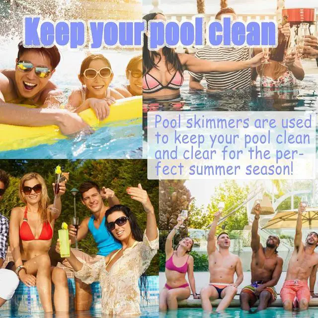 Alt view image 6 of 6 - Above Ground Pool Skimmer,Thru-Wall Skimmer,Above Ground Pool SkimmerWith AccessoriesOpening Width 6 Inches,Compatible With All Standard Pool Wall Openings,Replace SP1091LX Above Ground Pool Skimmer
