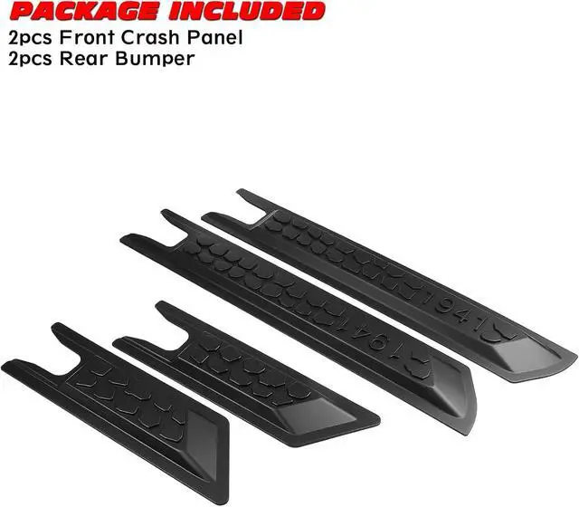 Alt view image 5 of 7 - Car Door Protector Side Door Anti-Collision Board Strip Fits for Jeep Wrangler JK JL Gladiator JT 4Doors 2007-20234pcs Door Guards for Jeep