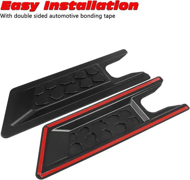 Alt view image 4 of 7 - Car Door Protector Side Door Anti-Collision Board Strip Fits for Jeep Wrangler JK JL Gladiator JT 4Doors 2007-20234pcs Door Guards for Jeep