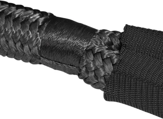 Alt view image 5 of 7 - Kinetic Recovery Rope, 1In x 30 Feet 48000 lbs Elasticity Energy Snatch Rope with 2 Soft Shackles, Heavy Duty Offroad Recovery Kit, Nylon Kinetic Tow Ropes for Trucks, Pickup, Tractor, SUV, UTV, ATV