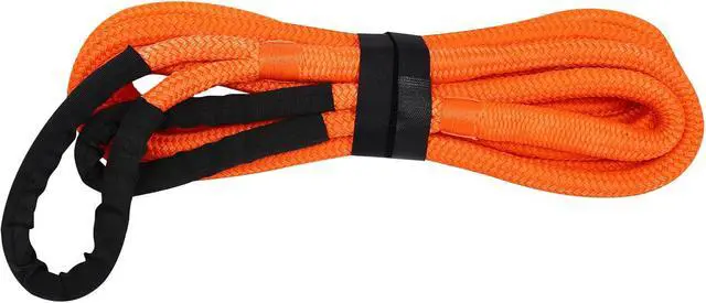 Alt view image 6 of 7 - 3/4" x 20ft Kinetic Recovery Tow Rope (MBS-30,580Lbs), Heavy Duty Offroad Recovery Rope with 2 Soft Shackles, Offroad Towing Straps Kit for Truck ATV UTV SUV Jeep Car Tractor (1)