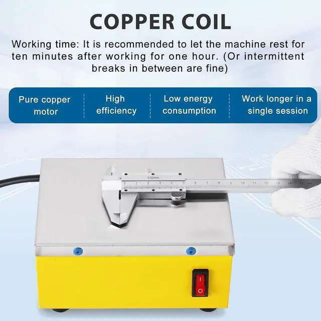 Alt view image 2 of 6 - Plate Demagnetizer Tool Metal Demagnetizer 6.2 x 4.7 Degaussing Machine for Tool Dies Cutters (100, Watts)