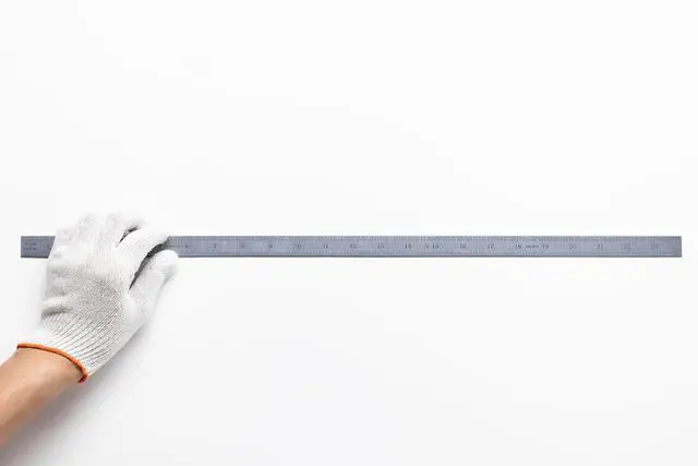 Alt view image 7 of 7 - Flexible 24-Inch Machinist's Rule, High-Carbon Steel, Markings of 1/10", 1/100", 0.5mm, 1mm, Suitable for CNC Operators and Engineers, Decimal Inch and Metric Systems, Made in USA