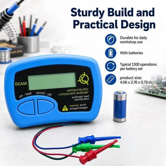 Alt view image 2 of 7 - Upgraded Semiconductor Tester Compatible with DCA55 Analyzer