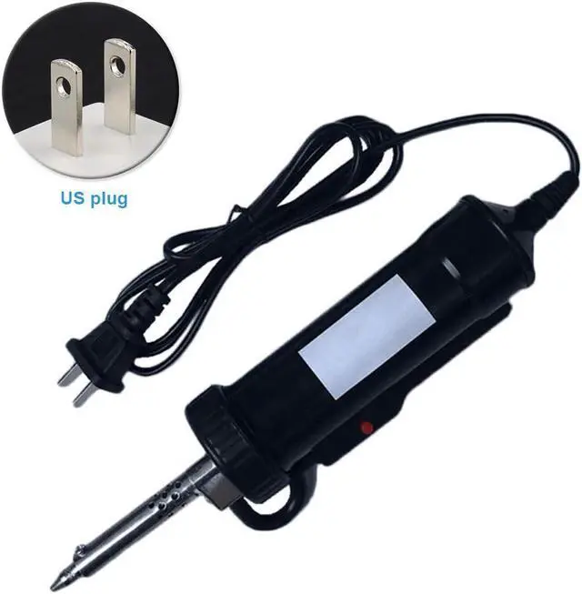 Alt view image 2 of 7 - 30W 120V Electric Vacuum Solder Sucker Portable Repairing Iron Tool, Desoldering Pump Iron Soldering Tools,Automatic Suction tin Tools (Size:US Plug)