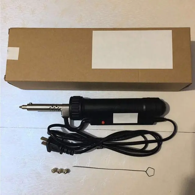 Alt view image 4 of 7 - 30W 120V Electric Vacuum Solder Sucker Portable Repairing Iron Tool, Desoldering Pump Iron Soldering Tools,Automatic Suction tin Tools (Size:US Plug)