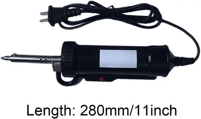 Alt view image 3 of 7 - 30W 120V Electric Vacuum Solder Sucker Portable Repairing Iron Tool, Desoldering Pump Iron Soldering Tools,Automatic Suction tin Tools (Size:US Plug)