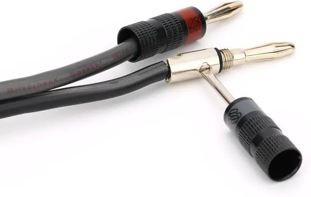Alt view image 4 of 6 - Silverback Pro Banana Plugs 14 Pairs, Soldered + Screw Lock, Nickel Plated wear and Corrosion Resistant