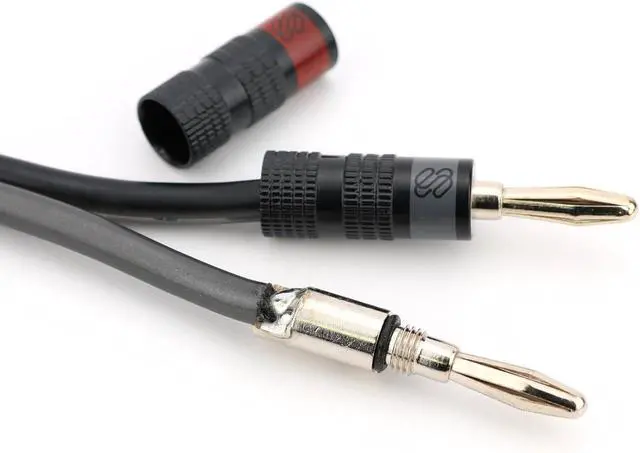 Alt view image 5 of 6 - Silverback Pro Banana Plugs 14 Pairs, Soldered + Screw Lock, Nickel Plated wear and Corrosion Resistant