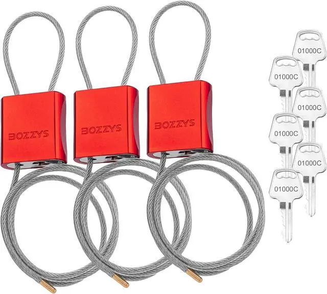Main image of Cable Locks 3-Pack