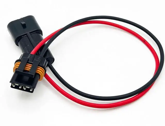 Alt view image 3 of 5 - 3-Pack (Male to Female Pigtail 12 GA) Metri-Pack 630 Series, 2-Pin 43 Amp, Connector Harness Multi-Purpose