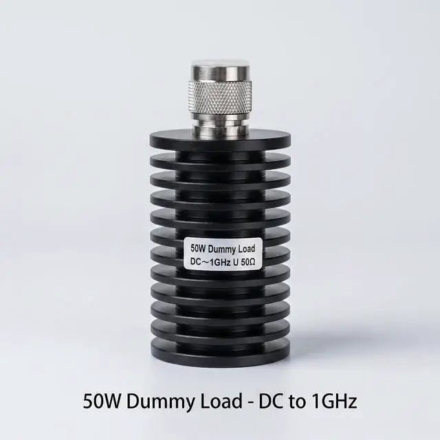 Alt view image 4 of 7 - 50 Watt PL259 Dummy Load - 50 Ohm UHF Dummy Load for Ham Radio, DC to 1.0Ghz Lower VSWR 50 Watt PL259 Termination Load for Antenna Testing, SWR Measurement, and Radio Transmitter (50 Watt)