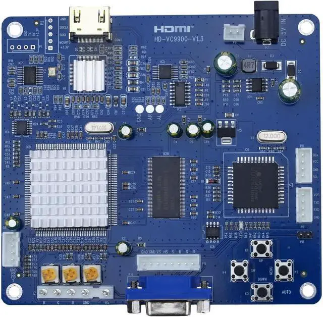 Alt view image 2 of 5 - Arcade Game VGA RBGS RGBSHV to HDMI Game Video Output Converter Board with Cable