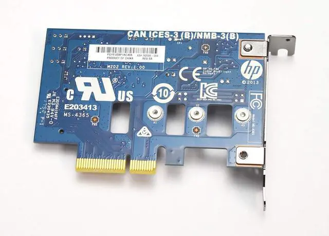 Alt view image 4 of 6 - 742006-004 Z Series Workstation Z440 Z640 Z840 MS-4365 Z Turbo G2 M.2 PCI-e Adapter Card High/Standard and Low Profile