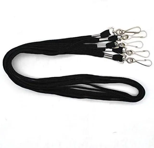 Alt view image 2 of 4 - Lanyard 100 Pack Bulk Badge Lanyards for ID Badges Neck Cruise Name Tag ID Holder