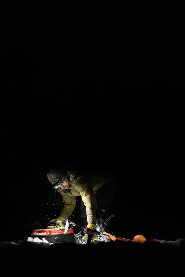 Alt view image 6 of 7 - #555 - Double Power - Rechargeable CREE LED Headlamp, 1800 Lumens, USB-C Charging, IPX6 Waterproof, Stepless Dimming, Includes USB Cable and Power Bank