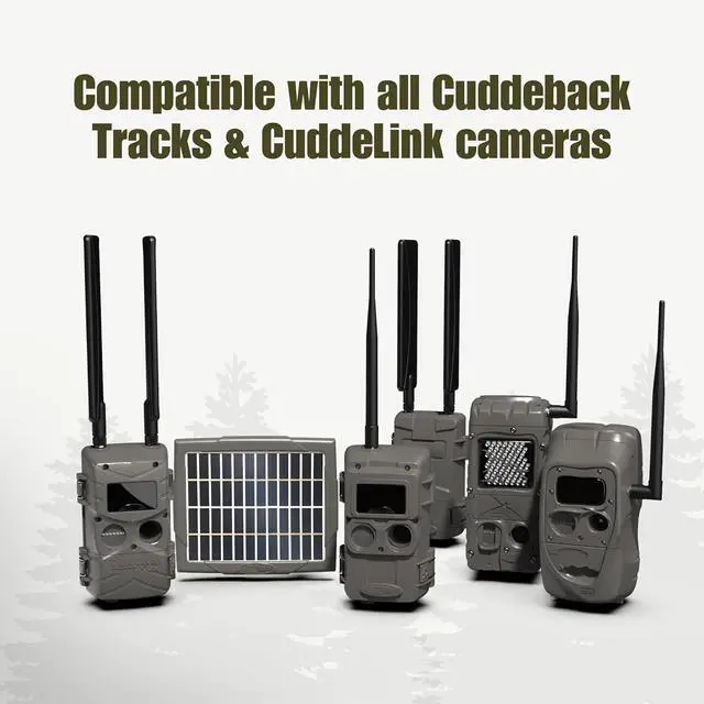 Alt view image 3 of 7 - Solar Power Bank PW-3600 for CuddeLink and Tracks Cameras, 2 Pack