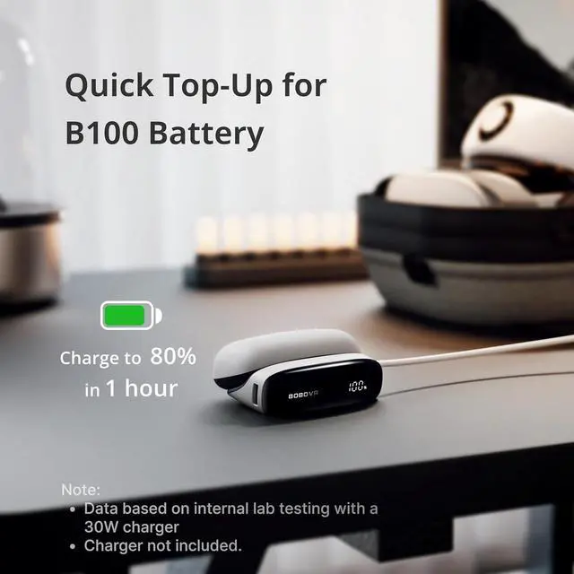 Alt view image 3 of 6 - PD100 Combo,10000mAh Portable Power Bank, 30W PD Laptop Charger Compatible with MacBook Pro/Air, iPhone 17/16/15, Hot-Swappable External Battery for Unlimited Power