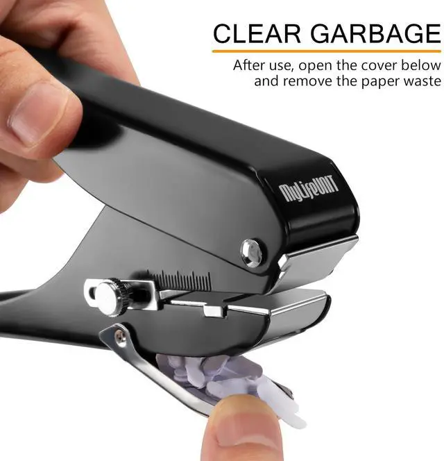 Alt view image 3 of 7 - 2-Pack Badge Hole Punch, Slot Puncher for Id Card, PVC Slot and Paper, Heavy-Duty Hole Punch for Pro Use