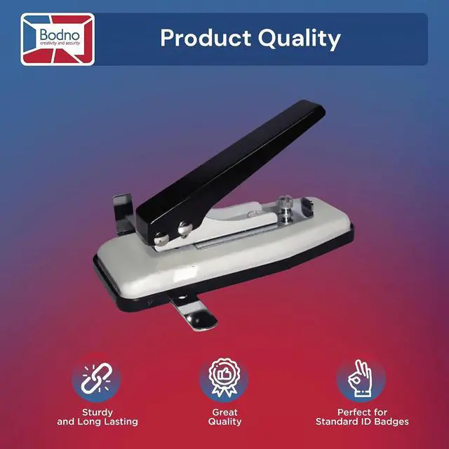 Alt view image 4 of 7 - Hand held ID Card Slot Punch (Works with All PVC Cards and ID Card Printers)