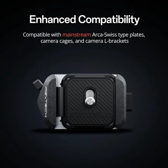 Alt view image 7 of 7 - Quick Release Plate & Clamp V2 Arca Swiss Camera Mount Adapter