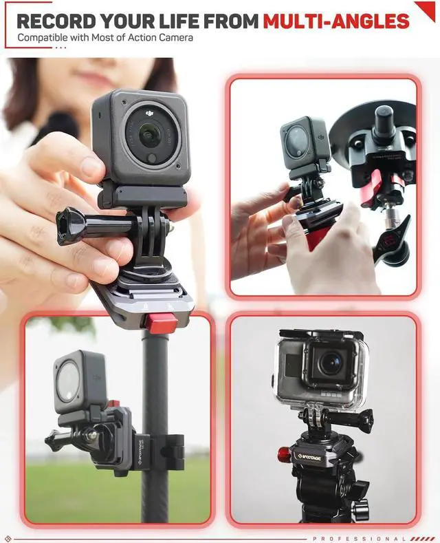 Alt view image 6 of 7 - Q38 Quick Release Plate Camera Tripod Mount Adapter
