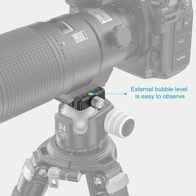Alt view image 4 of 7 - Arca Swiss Lever Lock Clamp for Magpul Mlok Bipod, Camera Quick Release Clamp Mlok Rail AL60 All Metal Quick Release Plate Adapter for Tripod Ball Head, Knob Locking & Lever Locking