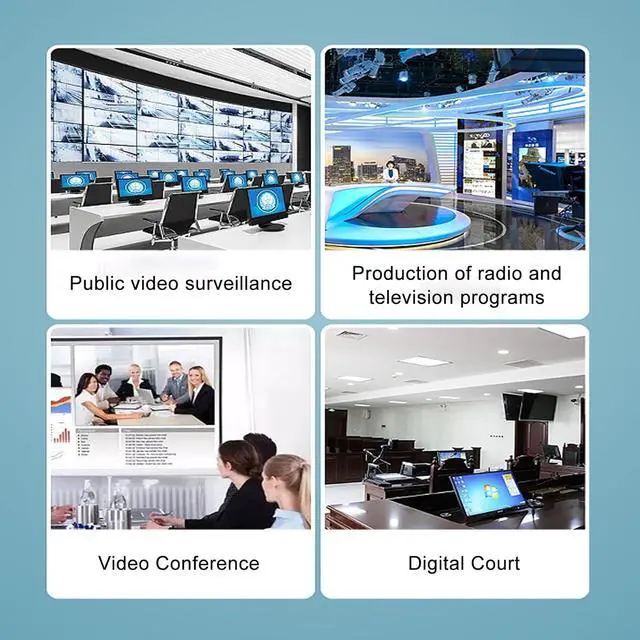 Alt view image 7 of 7 - HDMI to SDI, HDMI to 3G-SDI/HD-SDI Converter, 2 Way SDI Output with Power Supply Adapter, Audio Embedder Support 1080P, Auto Format Detection Extender for Camera CCTV