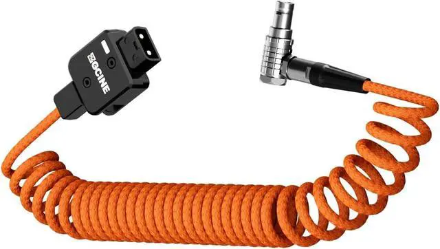 Alt view image 4 of 7 - DT-LM D-Tap to LM 2-Pin Male Coiled Power Cable for RED/for ARRI