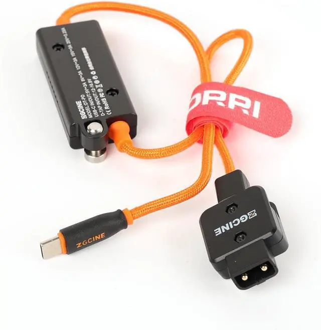 Alt view image 4 of 5 - Adjuctable D-TAP to Type-C Adapter for USB-C PD 65W Bidirectional Fast Charging Cable for Sonys FX3 FX30 A7siii A7IV Rode Microphones NTG-4,Swit CM55c