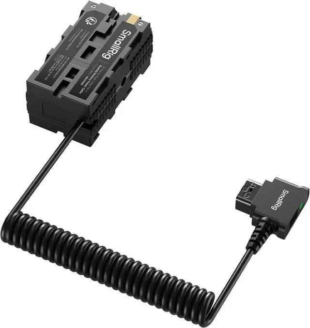 Main image of D-tap to Dual-Sided NP-F Dummy Battery, with USB-C, DC Port, LED Display, for NP-FZ100/ LP-E6NH/ LP-E6P/ EN-EL15C/ DMW-BLK22 Dummy Batteries,Monitor and Wireless Video Transmitters