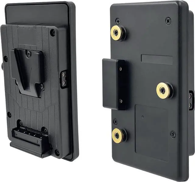 Main image of Gold Mount to V Mount Battery Adapter Plate, V-Lock Converter with D-Tap Output, Compatible with Panasonic, Sony, Anton Bauer, RED, ARRI, JVC, DSLR & Camcorders, A-GP-S