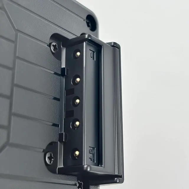Alt view image 4 of 6 - Gold Mount to V Mount Battery Adapter Plate, V-Lock Converter with D-Tap Output, Compatible with Panasonic, Sony, Anton Bauer, RED, ARRI, JVC, DSLR & Camcorders, A-GP-S