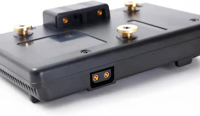 Alt view image 7 of 7 - V Mount to Gold Mount Battery Adapter Plate Converter V Lock Compatible with Anton-Bauer Sony HDV DSLR Rig Panasonic ARRI RED JVC Video (A-GP-S), Only applicable to batteries under 16.8V