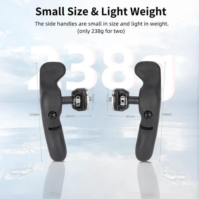 Alt view image 5 of 7 - Side Handle Kit with Rosette for ARRI - PA32A