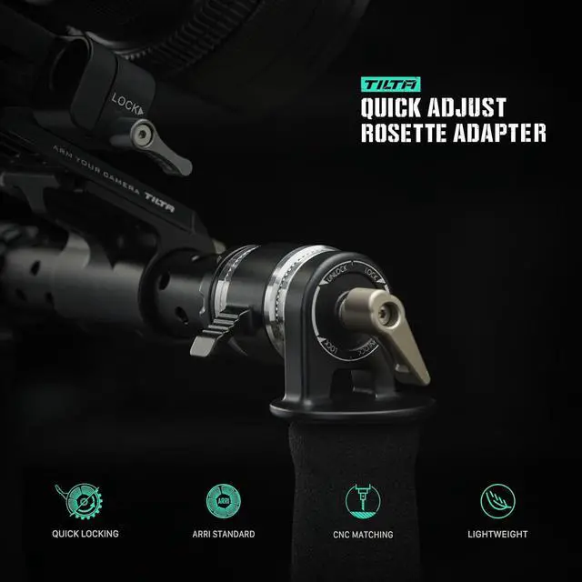 Alt view image 3 of 6 - Quick Adjust Rosette Adapter - Black