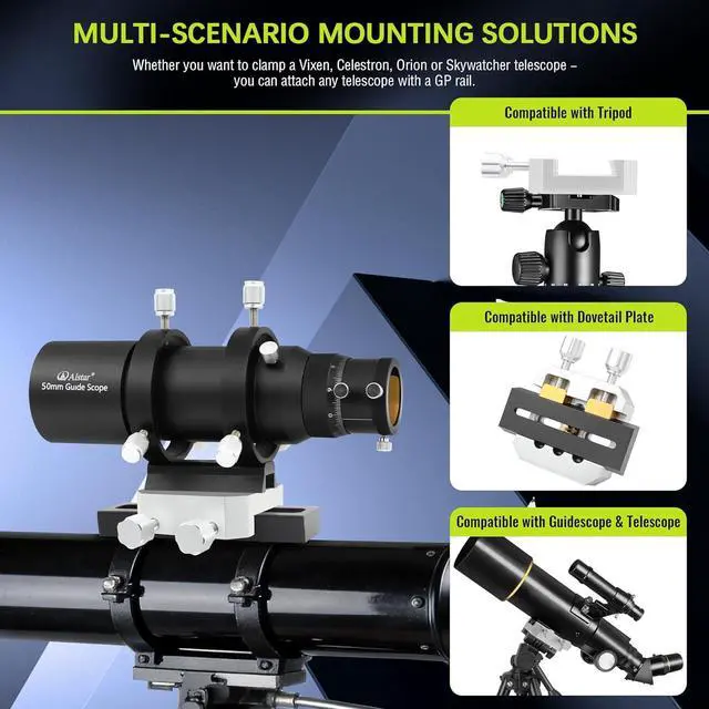 Alt view image 4 of 7 - Alstar Premium Dovetail Clamp for Telescopes and Cameras