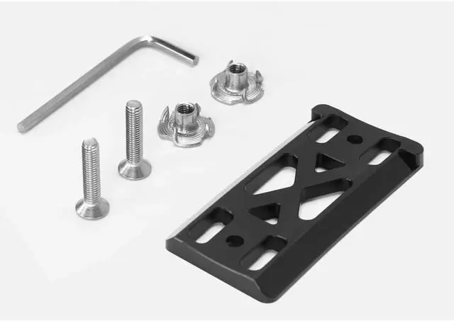Main image of Precision Bolt Action Arca Plate Universal Rifle Tripod Mount, Low-Profile, Aircraft Aluminum, Arca-Swiss Dovetail, Predator Hunting & PRS Shooting Stability Solution (3 inch)