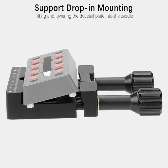 Alt view image 3 of 7 - Telescope Dovetail Saddle Clamp Mount Base for Vixen Style Plate Bar