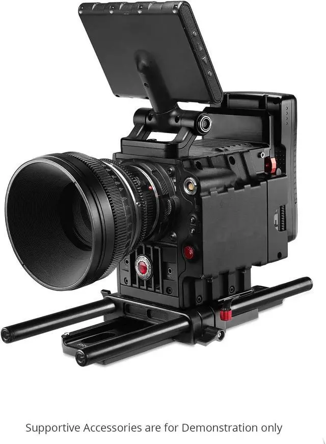 Alt view image 6 of 7 - 15mm Camera Base Plate with 10" Dovetail for Tripod & Shoulder Rig