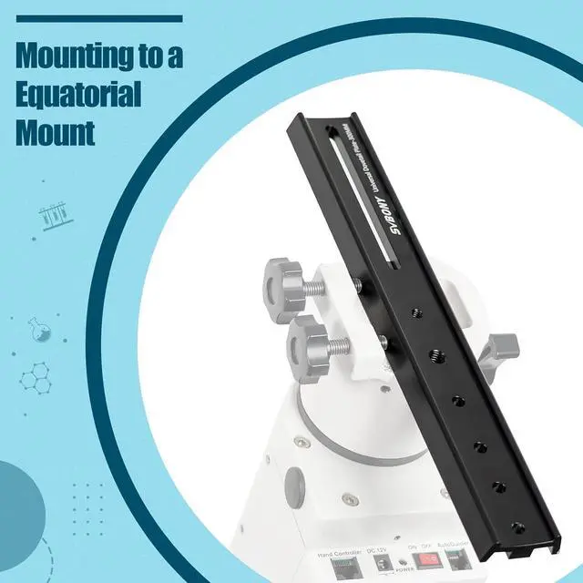 Alt view image 6 of 7 - SV219 Dovetail Mount, 300mm 11.81 Universal Dove Tail Mount Plate