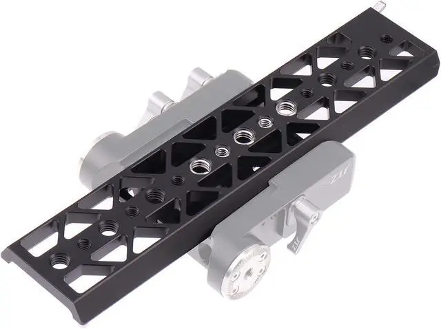 Alt view image 2 of 7 - 10" Dovetail Bridge Plate Bottom Tripod Baseplate Lightweight Base Plate Mount for Tilta Standard Camera Cage
