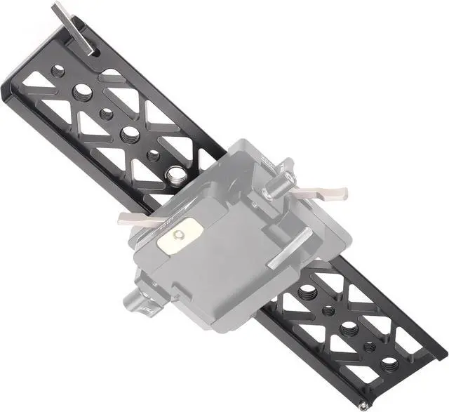 Alt view image 4 of 7 - 10" Dovetail Bridge Plate Bottom Tripod Baseplate Lightweight Base Plate Mount for Tilta Standard Camera Cage