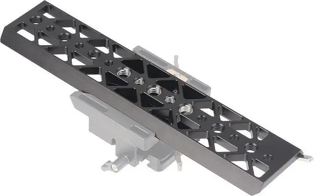 Alt view image 3 of 7 - 10" Dovetail Bridge Plate Bottom Tripod Baseplate Lightweight Base Plate Mount for Tilta Standard Camera Cage
