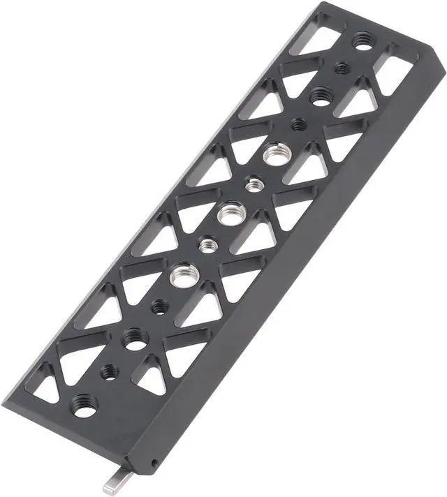 Main image of 8" Dovetail Bridge Plate Bottom Tripod Baseplate Lightweight Base Plate Mount for Tilta Standard Camera Cage