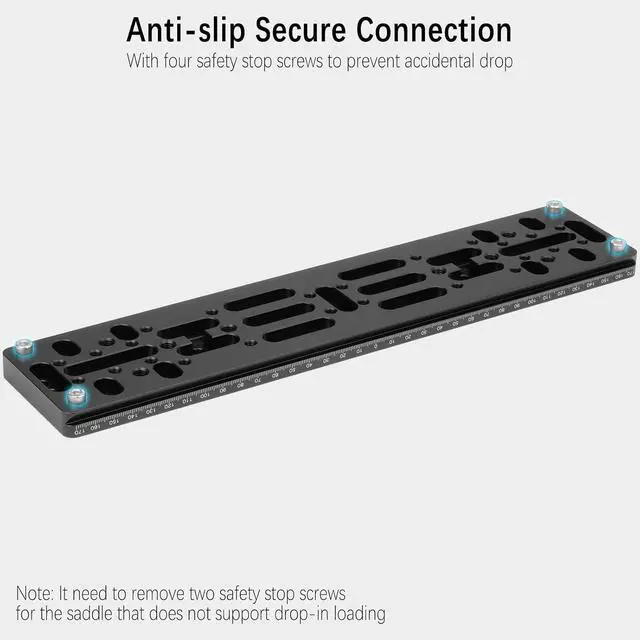 Alt view image 6 of 7 - 13.8" Telescope Dovetail Mounting Plate for Losmandy Style Saddles