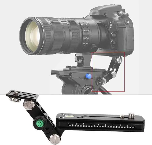 Alt view image 5 of 7 - Telephoto Lens Support Bracket,Telephoto Zoom Lens Bracket Set Long Focus Camera Support Quick Release Plate Bird Watching(F120-38)